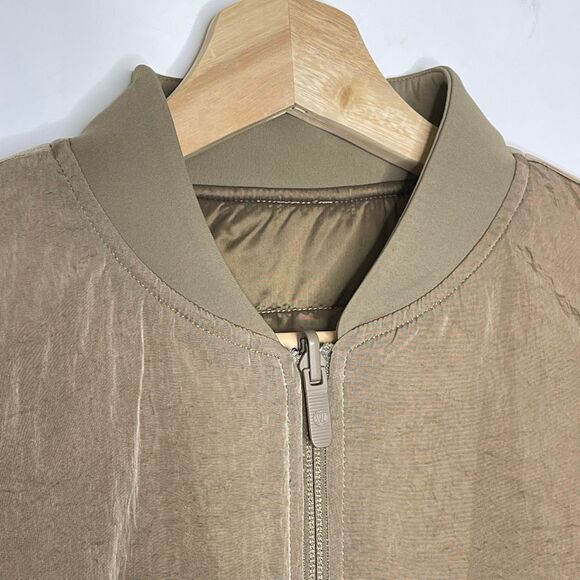 Lululemon Non-Stop Bomber Reversible Jacket Coat Brown Tan Women’s Size 8 - Picture 5 of 13